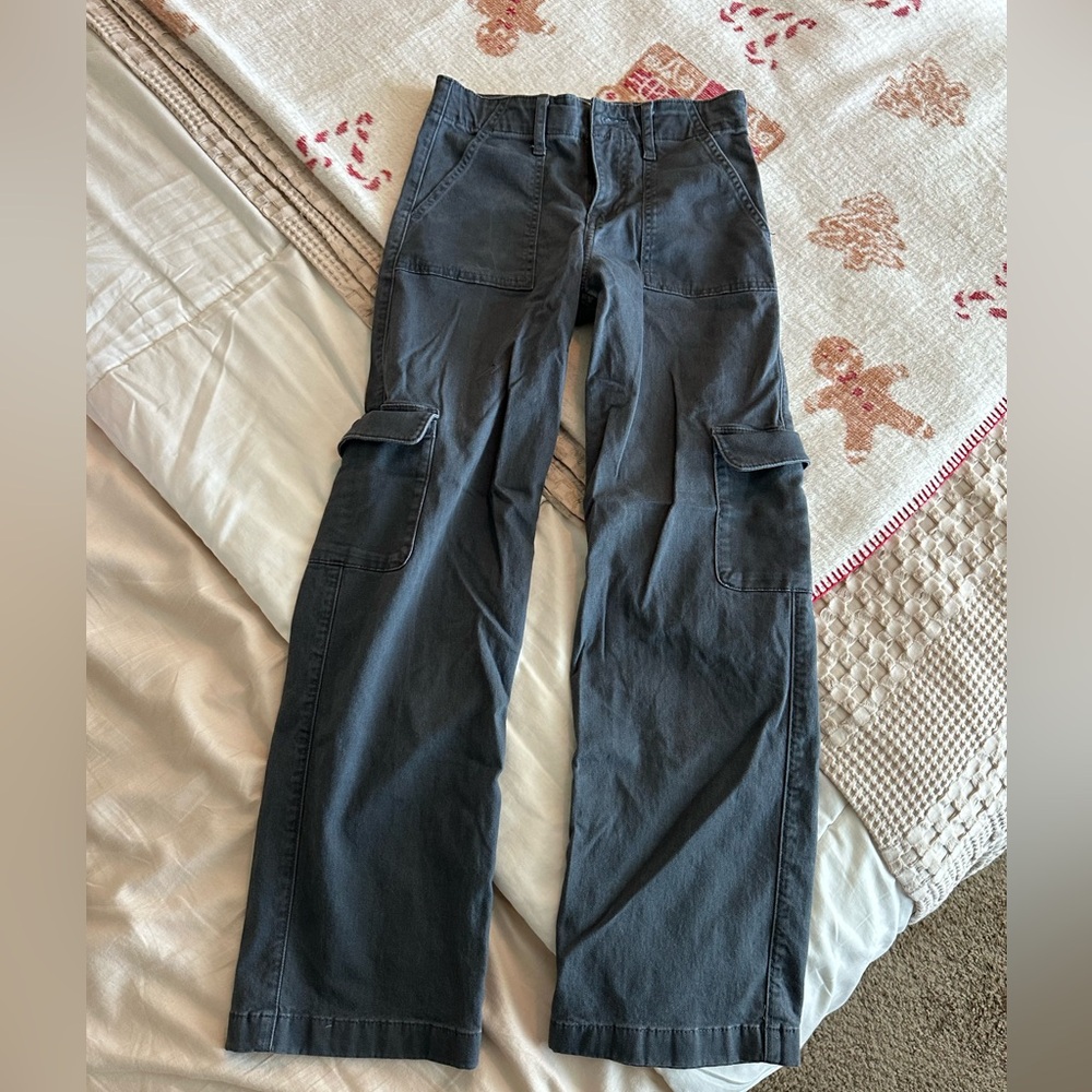 Abercrombie Kids Gray Cargo Pants